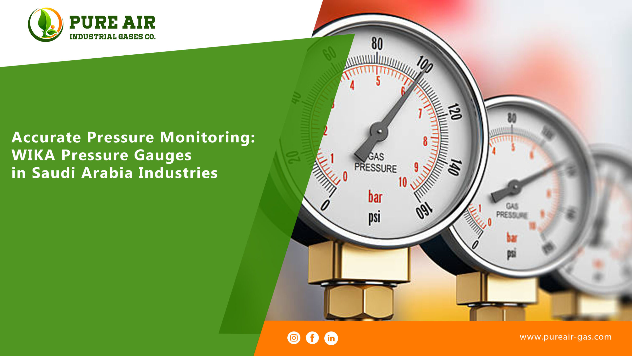 Accurate Pressure Monitoring: WIKA Pressure Gauges in Saudi Arabia Industries