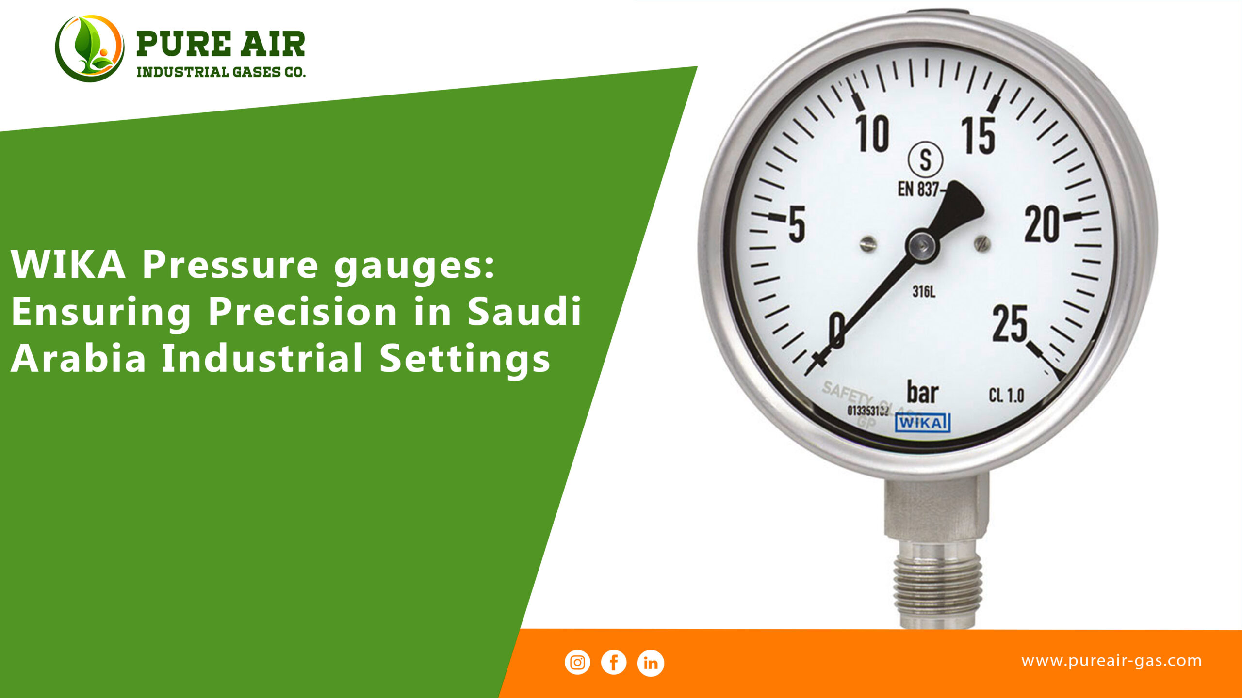 WIKA Pressure gauges Ensuring Precision in Saudi Arabia Industrial Settings